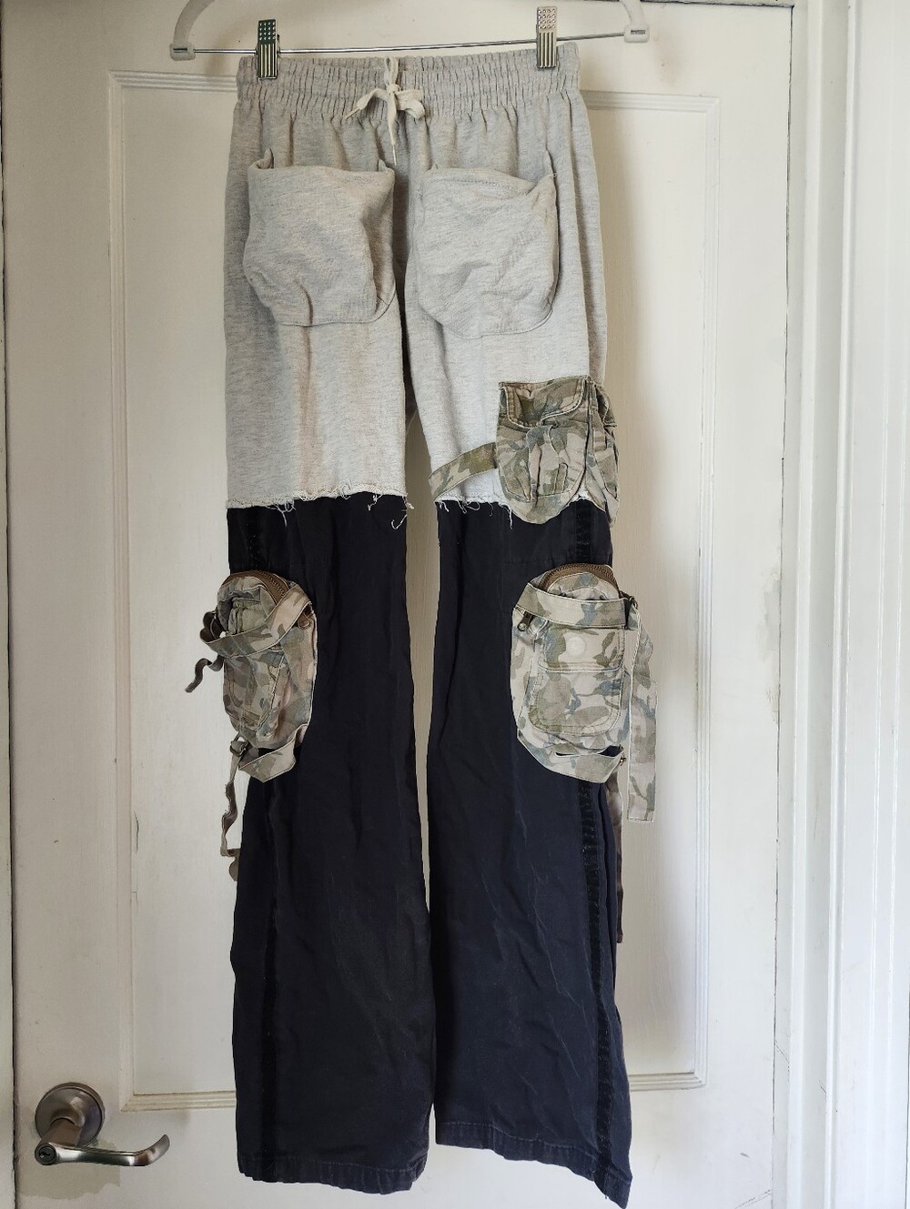 Mnml Two Tone Utility Pants Xs